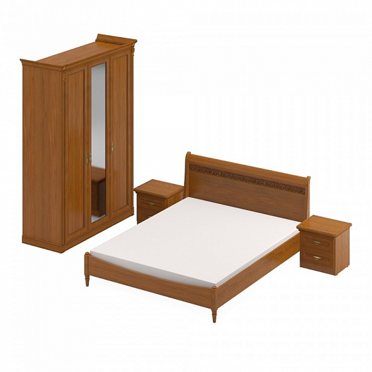 Комплект мебели для спальни №22 Марсель Орех Орвието