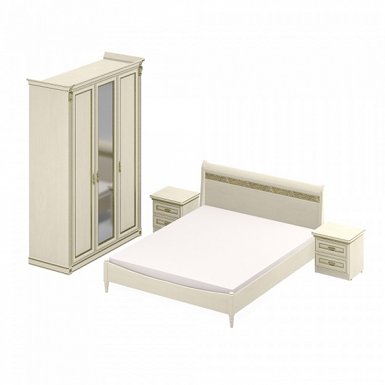 Комплект мебели для спальни №22 Марсель Клен