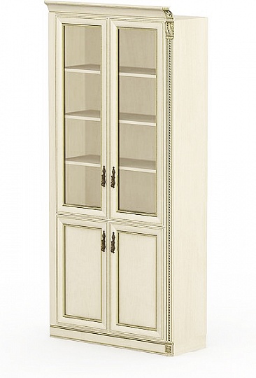 Шкаф-секция центральный со стеклянными дверями Марсель Клен