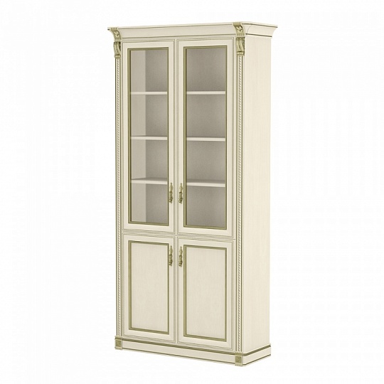 Шкаф-секция правый со стеклянными дверями Марсель Клен